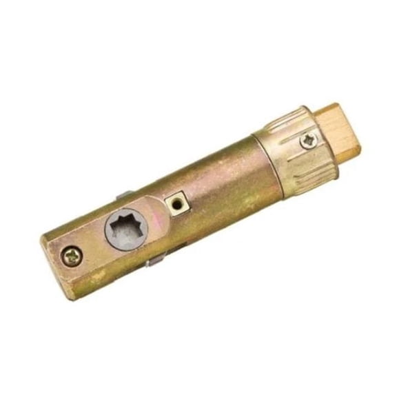 Emtek LC4-PRVDV2375-B 2.37 in. Backset Privacy Drive-in Latch, Brass