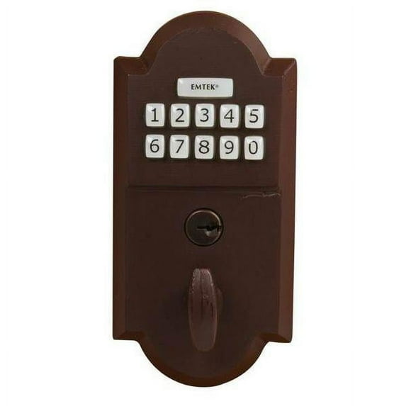 Emtek Medium Bronze Deadbolt E1001MB