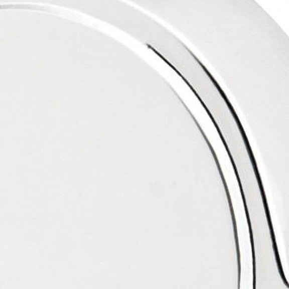 Emtek Modern Brass Towel Ring with Matching Finish Rosette - Choice of 7 Finishes - 280100US26 - Small Disc (00) - Polished Chrome (US26)