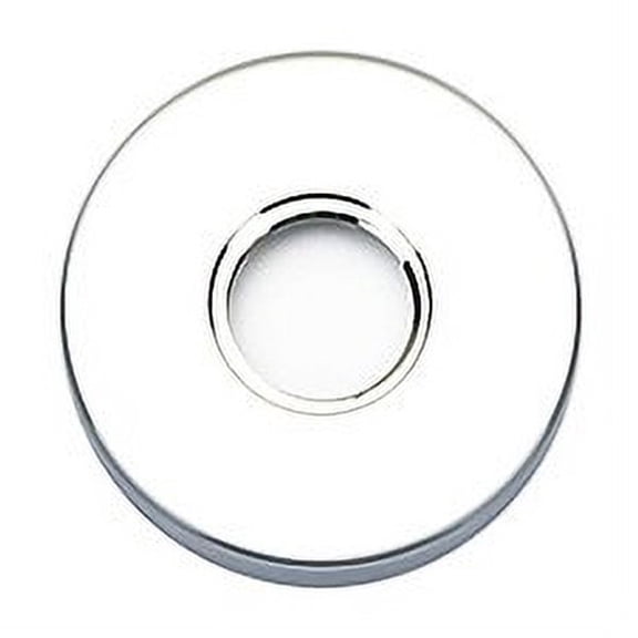 Emtek Modern Brass Towel Ring with Matching Finish Rosette - Choice of 7 Finishes - 280100US3NL - Small Disc (00) - Unlacquered Brass (US3NL)