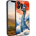 thumbnail image 1 of Emu Phone Case, Designed for iPhone 13 Pro Max Case Soft Silicon for women girls boys wife gift,Shockproof Phone Cover, 1 of 1