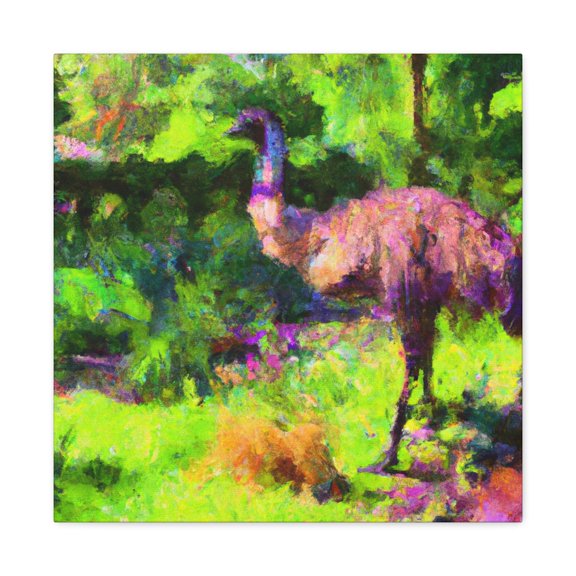 "Emu in Impressionism" - Canvas