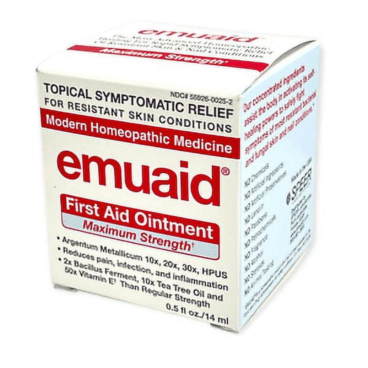 Emuaid First Aid Ointment Maximum Strength 0.5fl.oz./14ml In Box