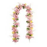 Emulate Rattan Lemon Blossom Wedding Door Hanging Arrangement