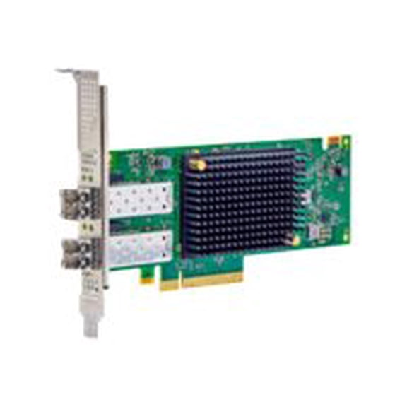 BROADCOM - IMSOURCING LPe36002-M64 FC Host Bus Adapter - PCI Express 4.0 x8 - 64 Gbit/s - 2 x Total Fibre Channel Port(s) - Plug-in Card