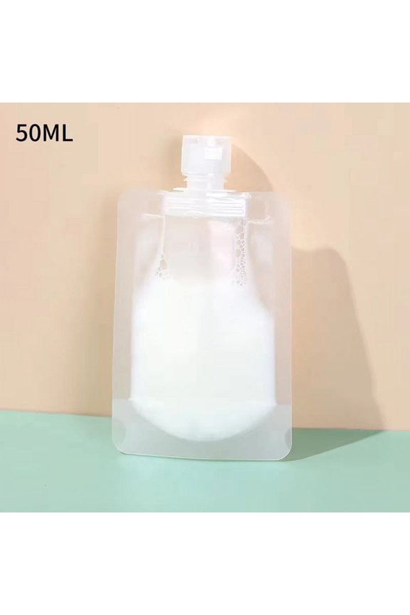 Emulsion Subpackaging Bag Portable Cosmetic Sorting Bag Thickened Sealed Shampoo and Shower Gel Packaging Bag