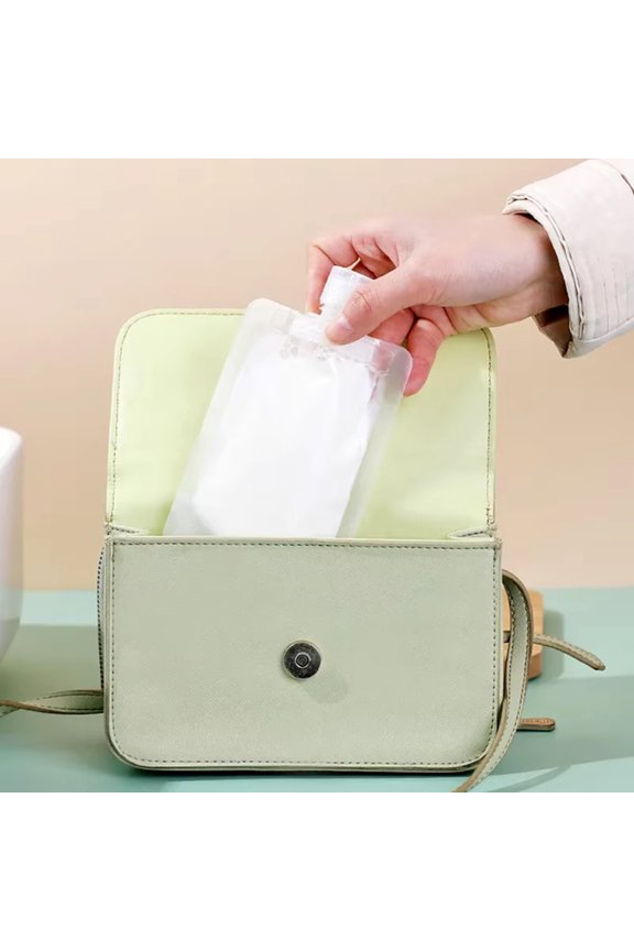 Emulsion Subpackaging Bag Travel Portable Cosmetic Sorting Bag Thickened Sealed Shampoo and Shower Gel Packaging Bag.