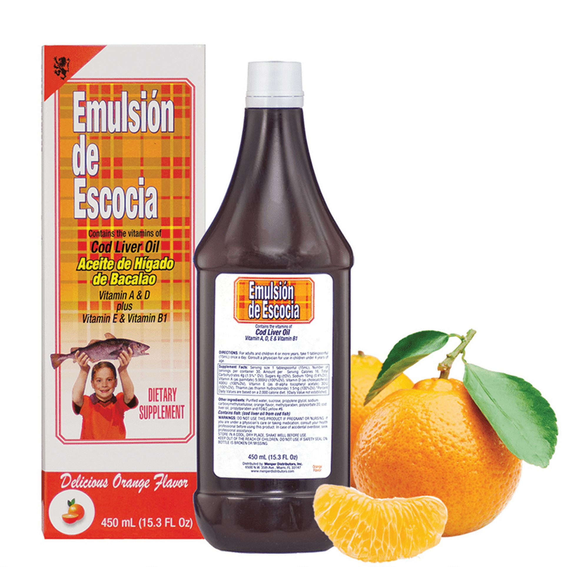 Emulsion de Escocia Orange 15.3oz