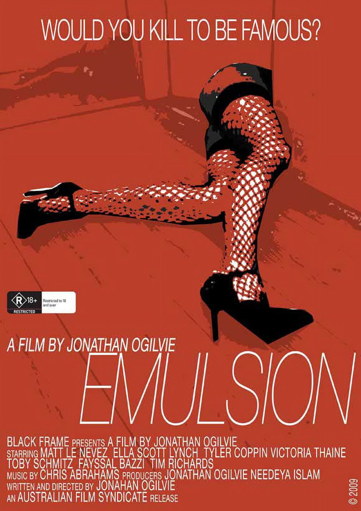 Emulsion movie POSTER (Style A) (27" x 40") (2008)