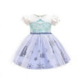 thumbnail image 1 of Emy Dola 1-6T Toddler Girls Puff Sleeve Fairy Tutu Dress Kids Princess Fancy Party Cosplay Costume Dress Up Skirt, 1 of 8