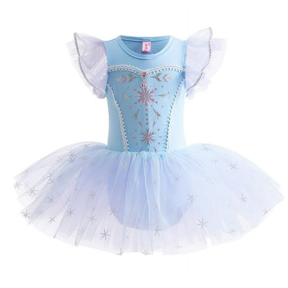 Emy Dola 3-8 Years Ballet Leotards Tutu Dress for Toddler Girls Ballerina Outfits Princess Fairy Dancewear Costume Tulle Skirt
