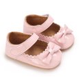 thumbnail image 1 of Emy Dola Baby Shoes Mary Jane Flats Non Slip Soft Sole Infant Girls Sneaker First Walkers Christmas Wedding Party Dress Shoes, 1 of 7