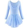 thumbnail image 1 of Emy Dola Ballet Leotards for Girls Long Sleeve Dance Dress Outfit Combo with Skirt and Tights (Toddler/Little Kid/Big Kid), 1 of 1