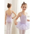 thumbnail image 1 of Emy Dola Little Girls Classic Camisole Leotards with Removable Tutu Skirt Toddler Hollow Back Gymnastic Ballerina Tutu Dress 3-9 Years, 1 of 5