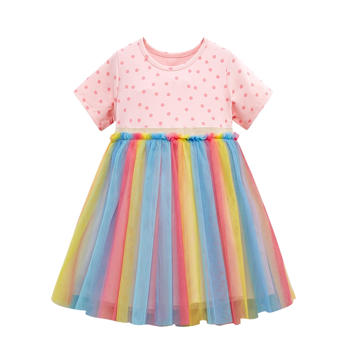 KIDS TUTU FRILL DRESS 4-10 LONDON LOOMS
