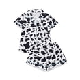 thumbnail image 1 of Emy Dola Silk Satin Pajama Set for Women 2 Piece Lounge Pjs Winter Matching Summer Sleepwear Button Down Shirt Shorts S-2XL, 1 of 9