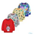 thumbnail image 1 of Emy Dola Toddler Boys Christmas Sweatshirts Kids Dinosaur Xmas Pullover Santa Claus Reindeer Cotton Shirts Tops 2-7 Years, 1 of 9