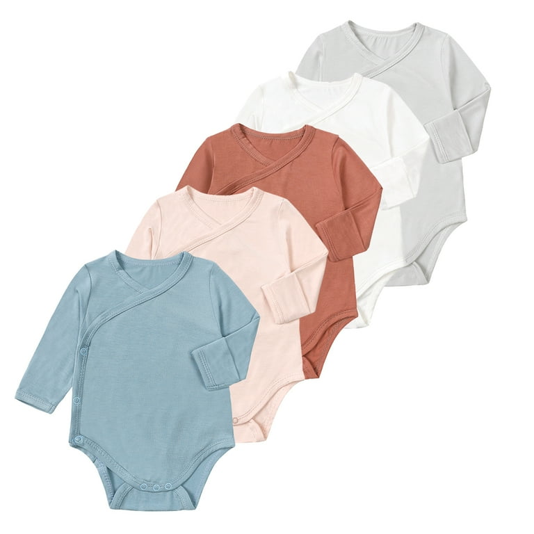 Baby Bodysuit Newborn Clothes With Mitten Cuffs Emy Dola Unisex