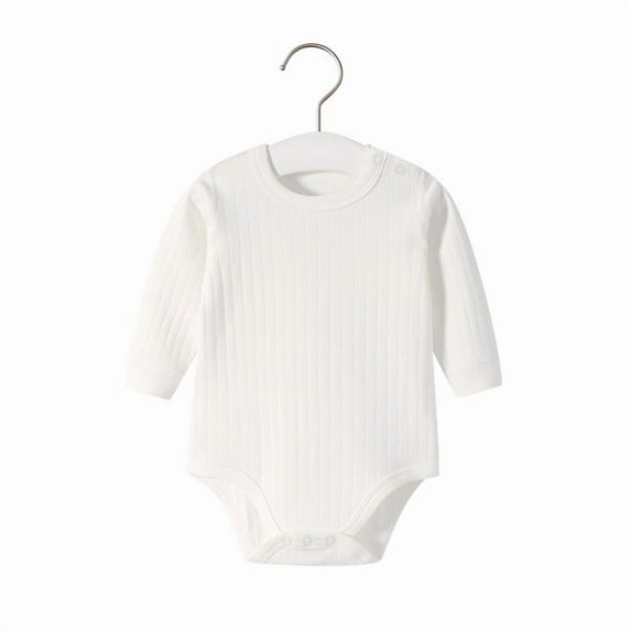 Emy Dola Unisex Baby Short Sleeve Onesies Newborn Boy Girls Solid Bodysuit Infant Spring Summer Romper Clothes 0-24M
