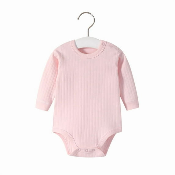 Emy Dola Unisex Baby Short Sleeve Onesies Newborn Boy Girls Solid Bodysuit Infant Spring Summer Romper Clothes 0-24M