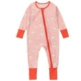 thumbnail image 1 of Emy Dola Unisex Baby Snug Fit Pajamas Long Sleeve Baby Sleeper Romper 2-Way Zipper Toddler Boys Girls' Christmas One-piece PJs, 1 of 11