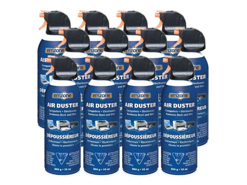 Emzone Compressed Air Duster 284g (10Oz) -12 pack