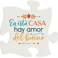 thumbnail image 1 of En Esta Casa Hay Amor Del Bueno Classic White 12 x 12 Wood Puzzle Wall Plaque, 1 of 1