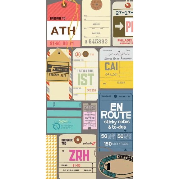 En Route Sticky Notes & To-DoS: 50 To-Do Lists, 50 Sticky Notes, 150 Sticky Flags [With 150 Sticky Flags and 50 To-Do Lists and 50 Sticky Notes]