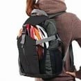 thumbnail image 1 of En Route Travelware 166 19" x 12" x 6" Fold Up Nylon Travel Backpack, Black, 1 of 1