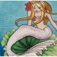 thumbnail image 1 of En Vogue B-217 Mermaid - Decorative Ceramic Art Tile - 8 in. x 8 in., 1 of 2