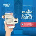 thumbnail image 1 of En ligne avec les Saints: Découvre des amis et des compagnons sur ton chemin vers Dieu, (Paperback), 1 of 1