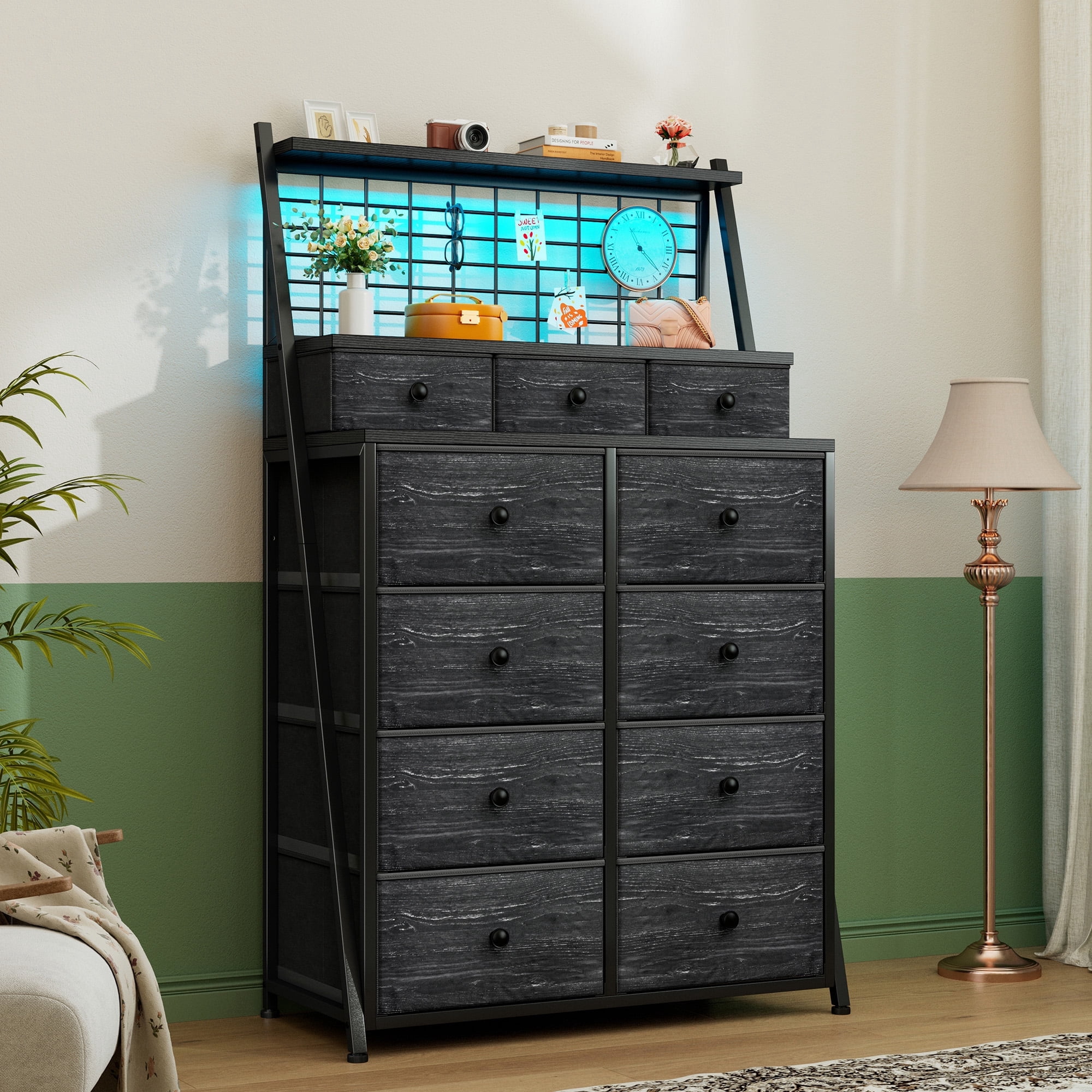 black mini dresser South Shore Step One 6-Drawer Pure Black Dresser 3107010