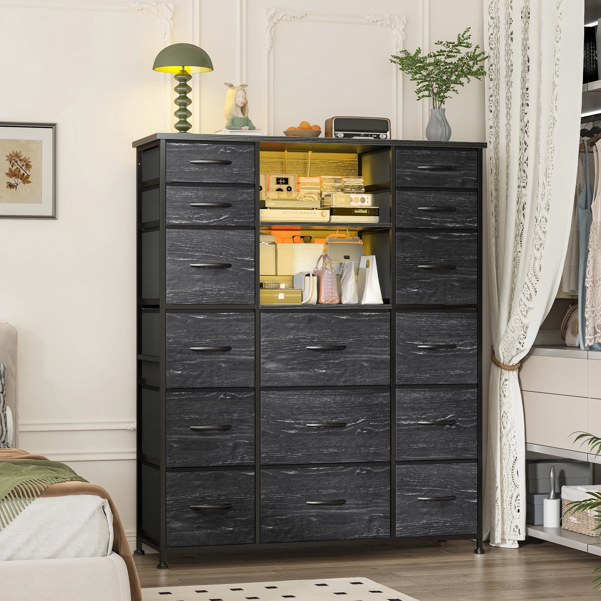 black dresser bedroom Edward Dresser