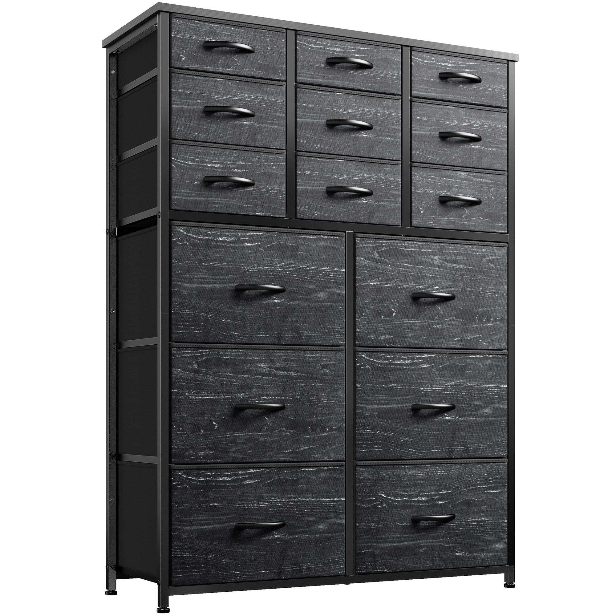 EnHomee Drawer Dresser for Bedroom with 15 Drawers, Tall Dressers for