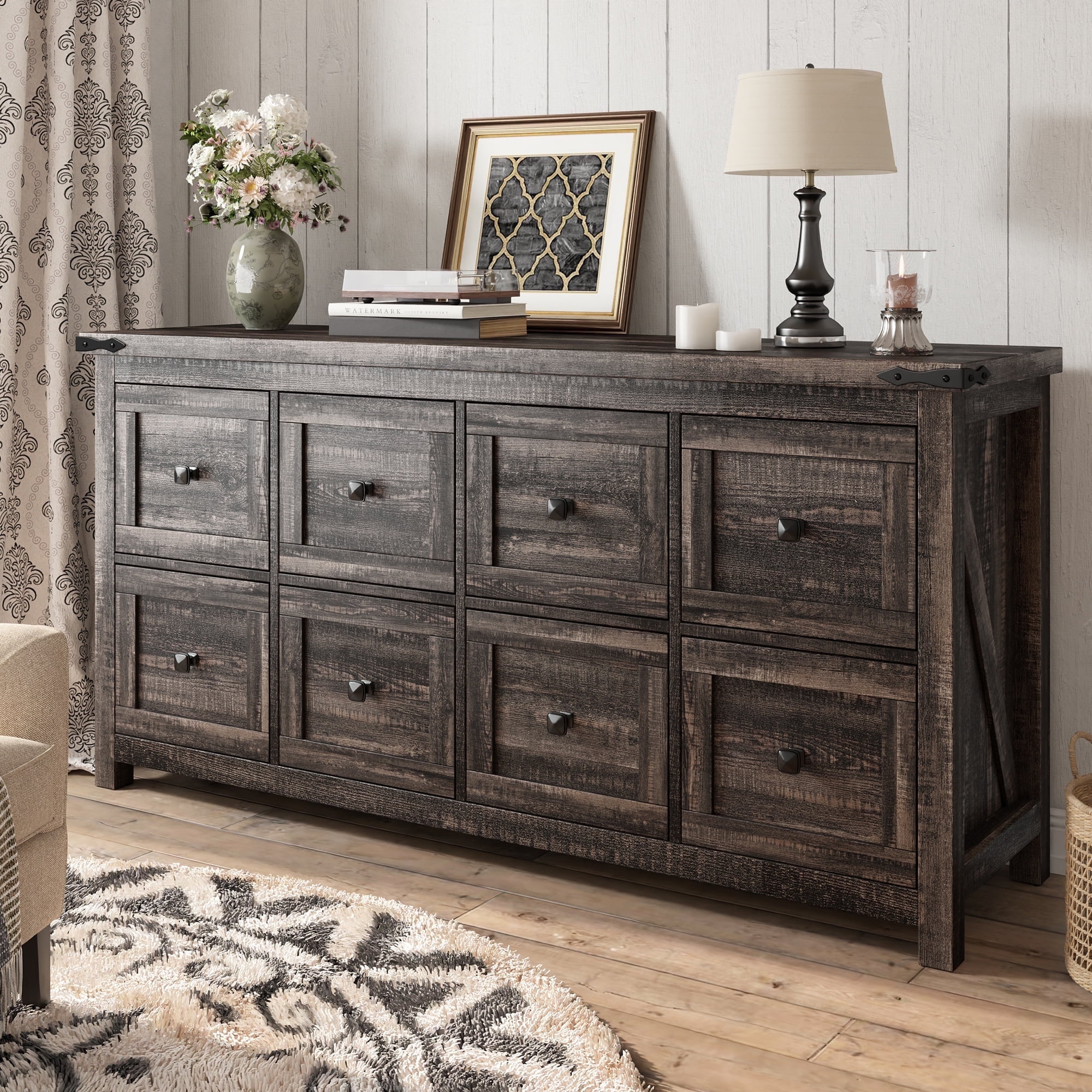 Dark Rustic Oak