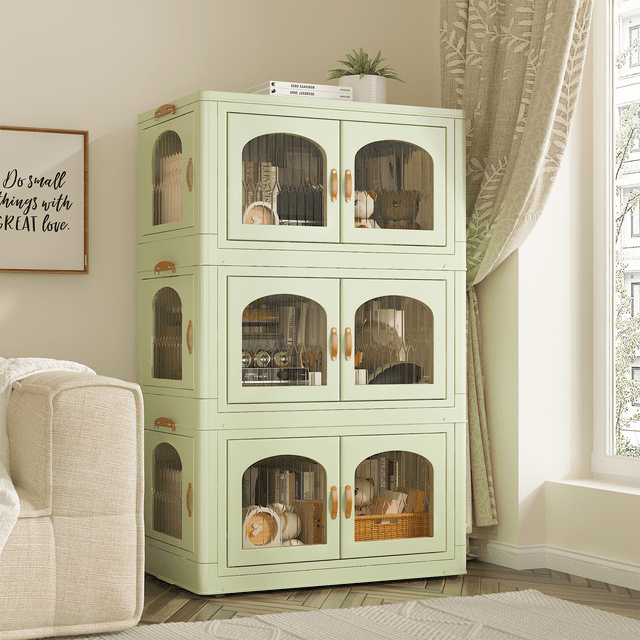 EnHomee Large Storage Bins with Lids, 3 Packs 75 Gal Storage Boxes for