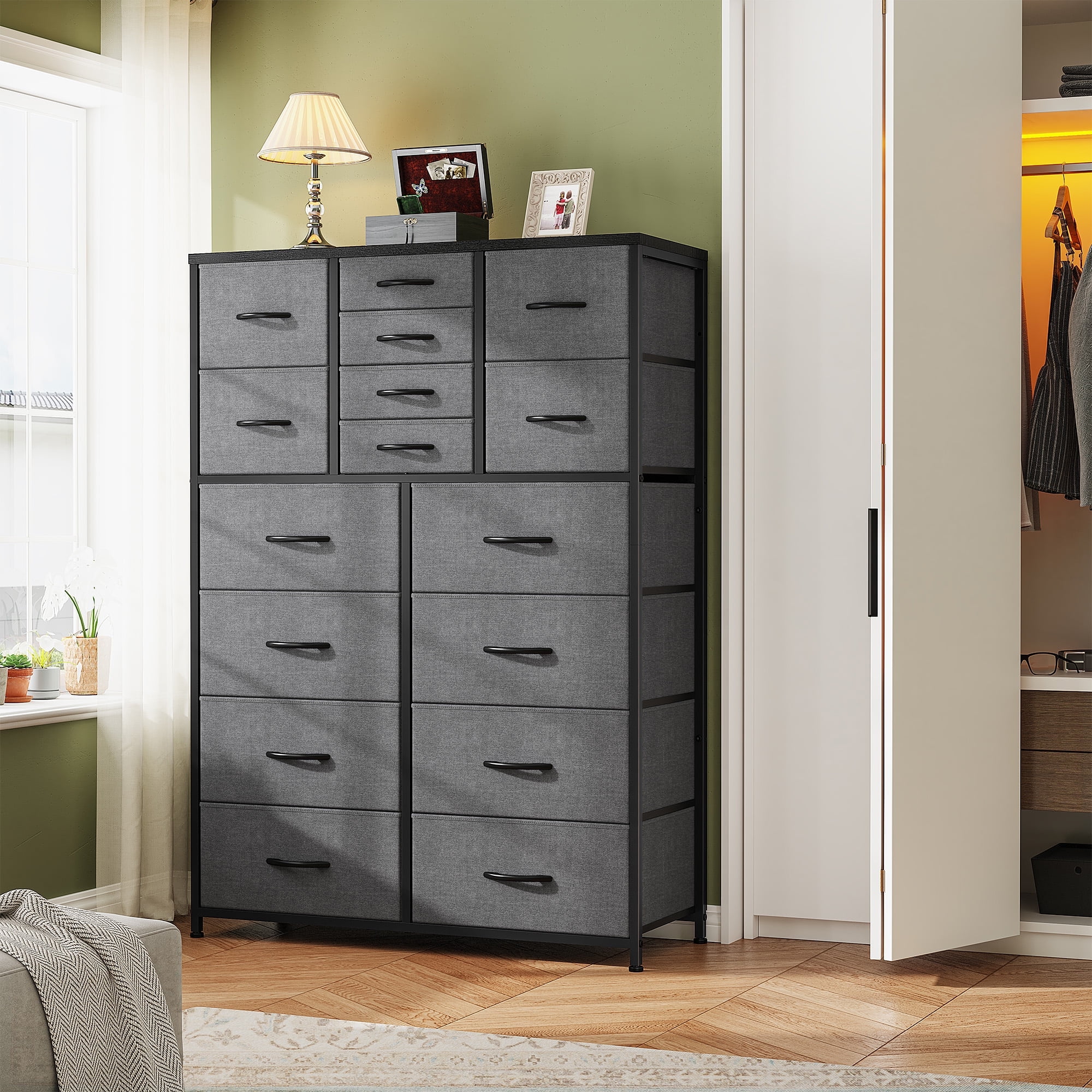 Free Shipping! EnHomee Tall Dresser for Bedroom Furniture Dresser with ...