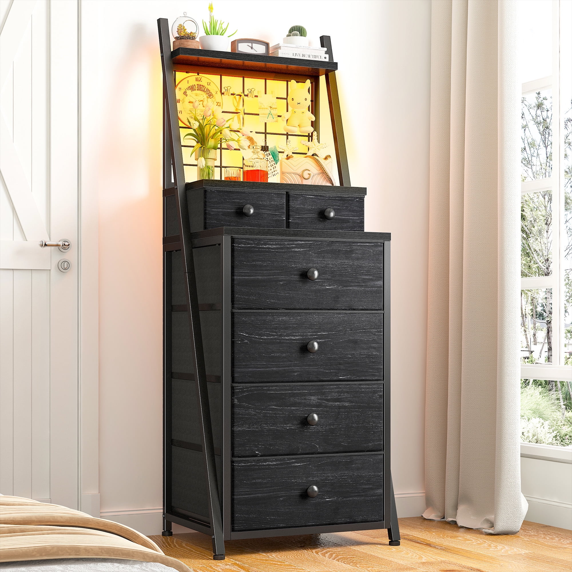 Easheeme Tall Dresser: Sleek Storage Solution for Contemporary Enhomees