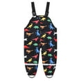 thumbnail image 1 of EnJoCho 2025 Kids' Waterproof Overalls with Colorful Prints - Adjustable Straps for Beach & Puddle Play Lightweight Rain Overalls for Preschoolers, 1 of 8