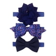 thumbnail image 1 of EnJoCho 3Pcs Kids Floral Headband Girls Baby Elastic Bowknot Accessories Hairband Set Toddler Kids Casual Fashion Headwear, 1 of 3