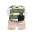 thumbnail image 1 of EnJoCho 6t Boys Winter Clothes Kids Boys and Girls Cardigan Shirt and Shorts Playsuit Clothes Holiday Outdoor Soft Suit Kids Boy School Fashion Clothing Set 6-12 Months, 1 of 9