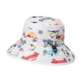 thumbnail image 1 of EnJoCho Adjustable Chin Strap Sun Hats Boys Girls Summer Spring Sun Hat Cute Cartoon Outdoor Beach Bucket Cap Sunhat, 1 of 6