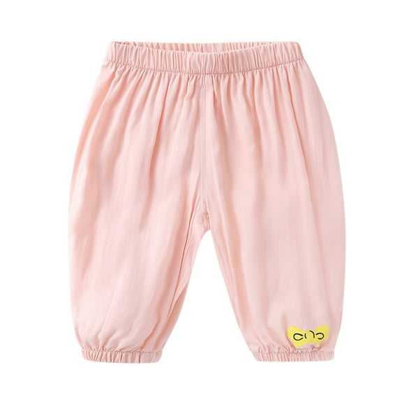 EnJoCho Animated Animal Print Cargo Pants with Reinforced Knees - Durable Playground Ready Trousers for Energetic Children Boys Girls (2-3 Years,Pink)