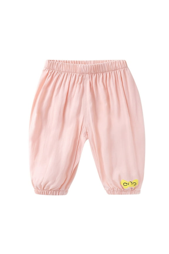 Animated Animal Print Cargo Pants with Reinforced Knees - Durable Playground Ready Trousers for Energetic Children Boys Girls (2-3 Years,Pink)