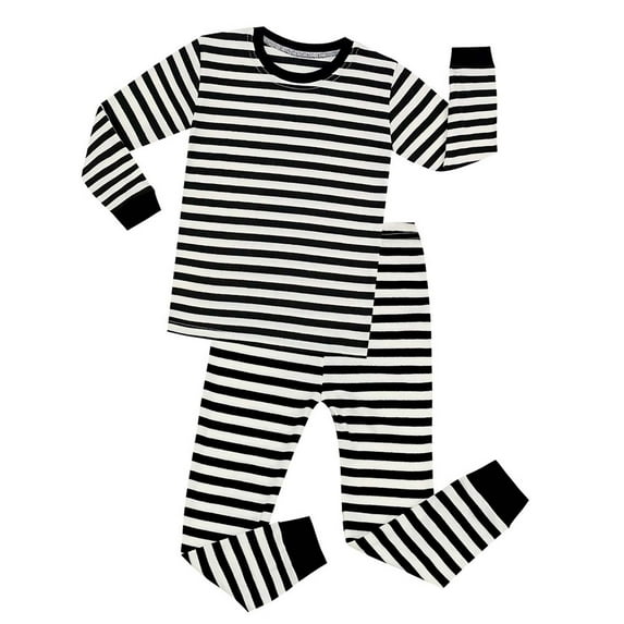 EnJoCho Baby Beach Outfit Baby Boys Girls Christmas Xmas Santa Striped Coat Romper Bodysuit Pants Outfits 2 Piece Outfits Little Child Trendy Clothing School Casual Home Wear