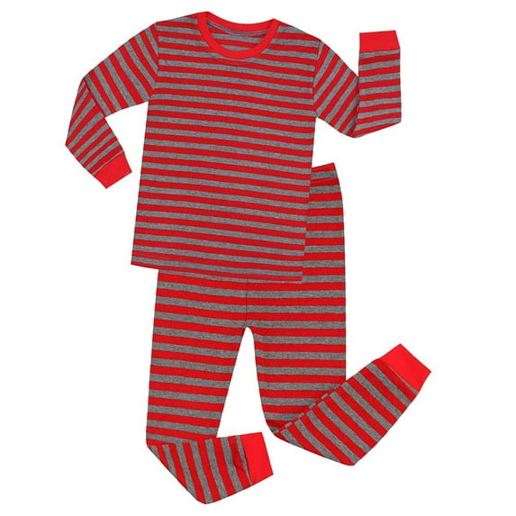 EnJoCho Baby Beach Outfit Baby Boys Girls Christmas Xmas Santa Striped Coat Romper Bodysuit Pants Outfits 2 Piece Outfits Little Child Trendy Clothing School Casual Home Wear