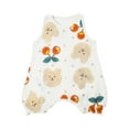 thumbnail image 1 of EnJoCho Baby Boys Cute Print Romper - Sleeveless Organic Cotton Open Front Bodysuit with Snap Closure for Easy Diaper Changes & Summer Playtime Outfits (6-12 Months,BG1), 1 of 9
