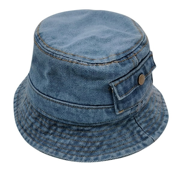 EnJoCho Baby Boys Girls Fashion Denim Protection Cap Hat Fisherman's Hat Cute Beach Sunhat Casual Outdoor Caps