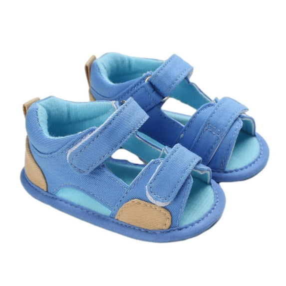 EnJoCho Baby Boys Girls Sandals Rubber Soft Sole Outdoor First Walk Shoes Toddler Kids Summer Sports Shoes Beach Shoes Little Girl Summer Casual Party Shoes