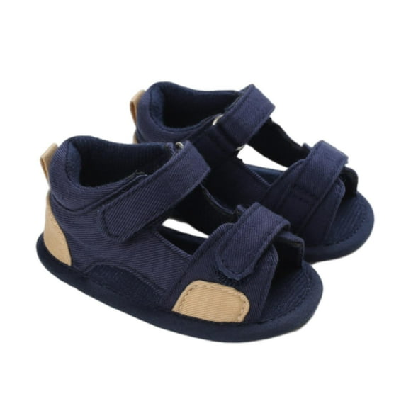 EnJoCho Baby Boys Girls Sandals Rubber Soft Sole Outdoor First Walk Shoes Toddler Kids Summer Sports Shoes Beach Shoes Little Girl Summer Casual Party Shoes